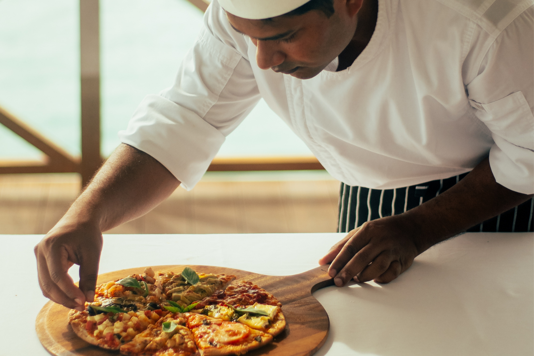 Pizza menu - Vistas - Mercure Maldives
